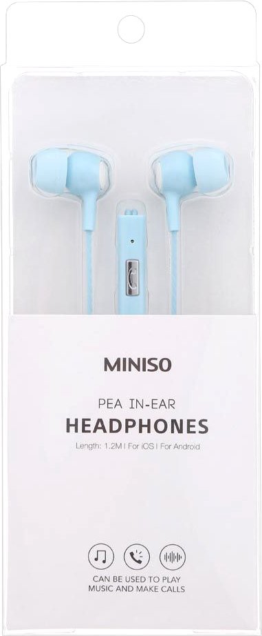 

Наушники Miniso SE383 (голубой)