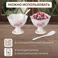 Креманка Pomi d'Oro P060160 (с ложками)