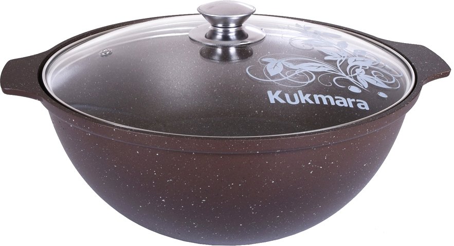 

Казан Kukmara кмк37а (кофейный мрамор)