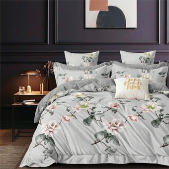 Семейный комплект постельного белья Реноме Семейный Оливковая коллекция УУ 3834 (поплин)