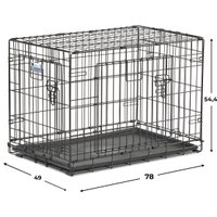 Клетка Midwest Contour для собак 2 двери 830DD (78x49x54.5см)