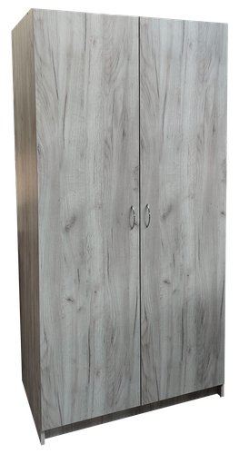 Шкаф распашной Поставымебель ШД-01 (дуб крафт серый)