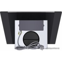 Кухонная вытяжка MAUNFELD Gloria 60 (нержавеющая сталь/черное стекло)