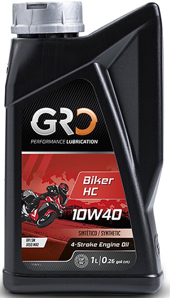 

Моторное масло GRO Biker HC 10W-40 1л