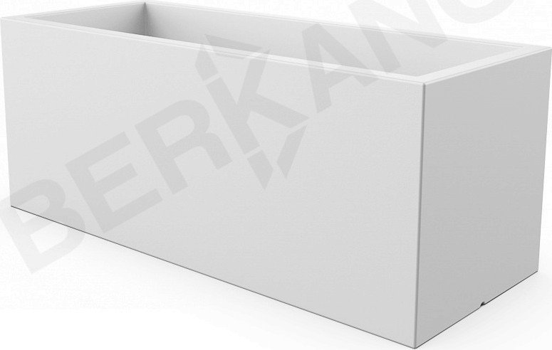 

Кашпо Berkano Cubric 150*60 DB (белый)