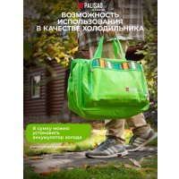 Термосумка Palisad 69602 30л (зеленый)