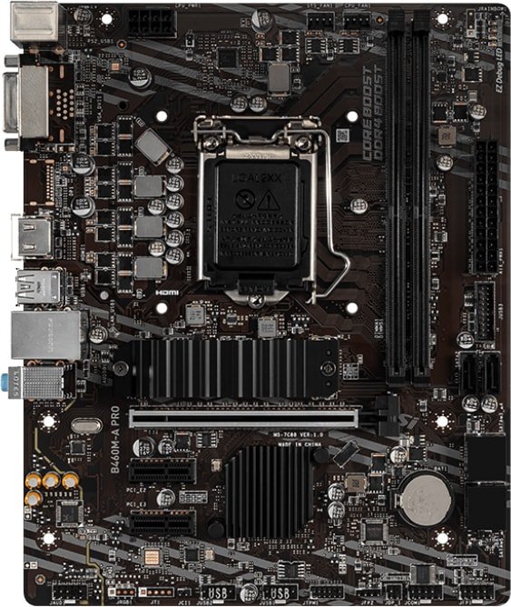 

Материнская плата MSI B460M-A Pro