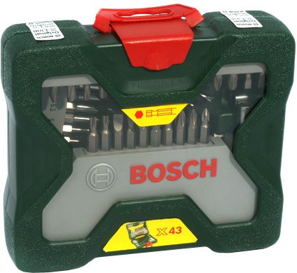 

Универсальный набор инструментов Bosch X-Line 2607019613 43 предмета