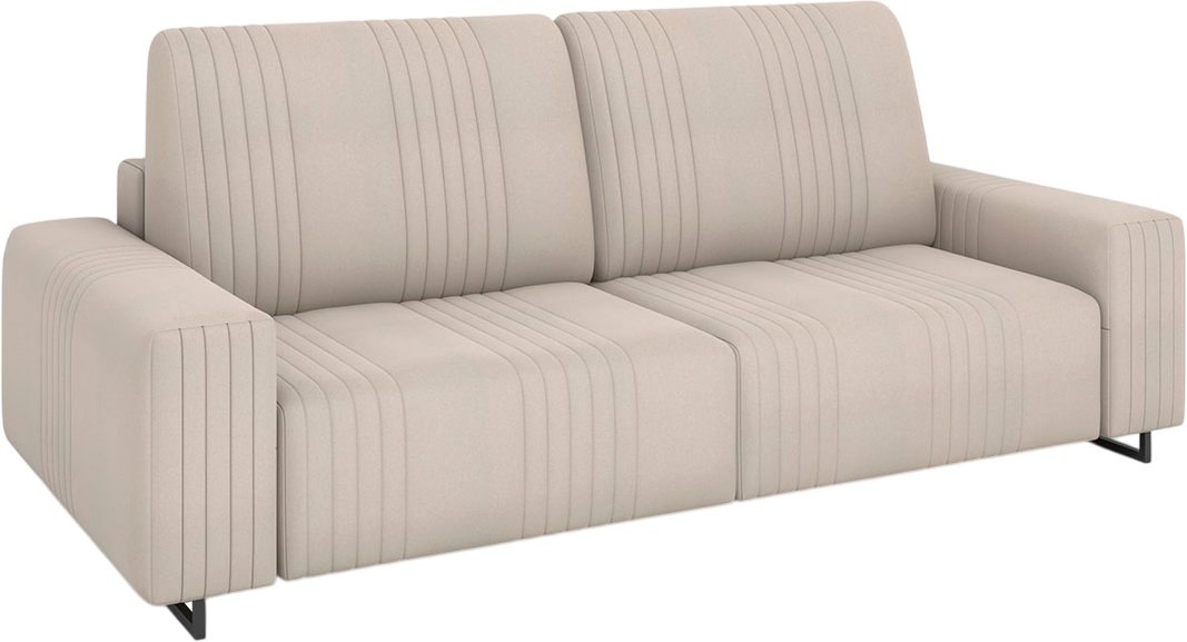 

Диван Rivalli Уолтер ШП 1000 + 1000 (Angora N Beige/черный муар)