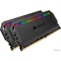 Оперативная память Corsair Dominator Platinum RGB 2x8GB DDR4 PC4-25600 CMT16GX4M2C3200C16