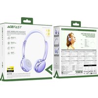 Наушники AceFast H8 (сиреневый)