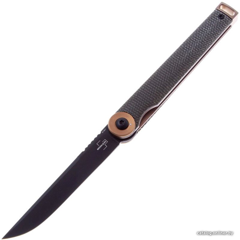 Складной нож Boker 01BO391 Kaizen Green Canvas Micarta