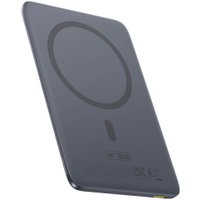 Внешний аккумулятор Baseus PicoGo AM41 Ultra-Slim Magnetic Power Bank 5000mAh (серый)