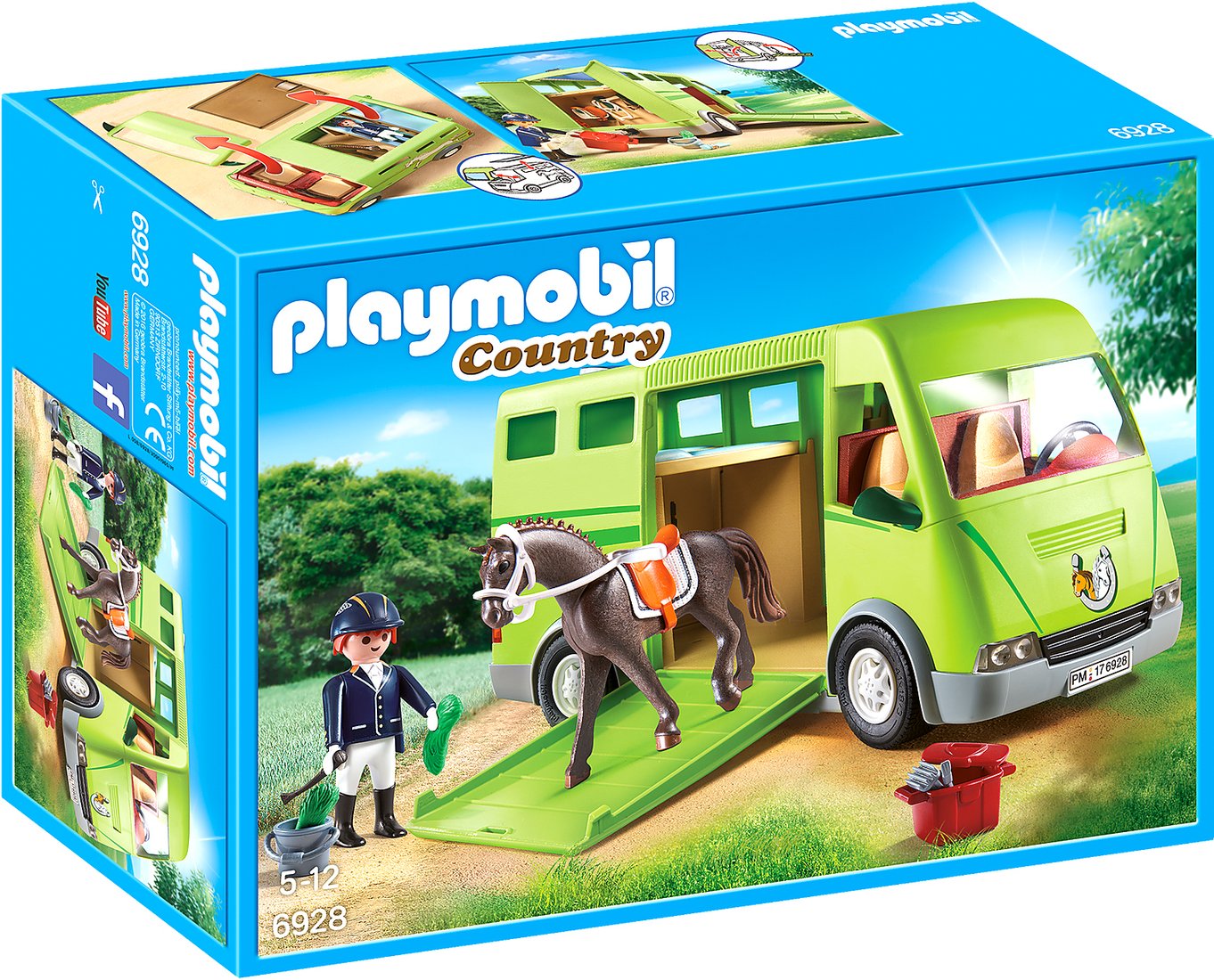 

Конструктор Playmobil PM6928 Конный транспортер