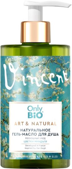 

Only Bio Гель для душа Art & Natural Роскошный уход Цветки миндаля (290 мл)
