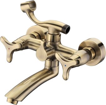 Смеситель Kaiser Trio (бронза) [57122-1 Bronze]