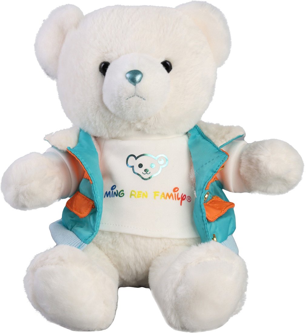 

Классическая игрушка Milo Toys Little Friend Мишка в голубой курточке 9905634