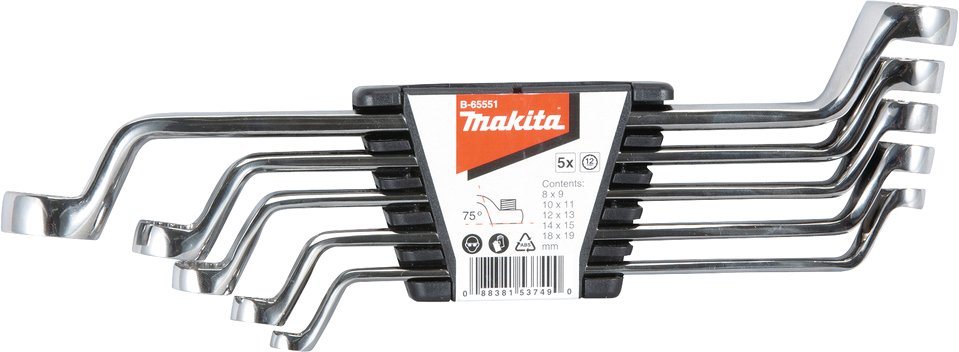 

Набор ключей Makita B-65551 (5 предметов)