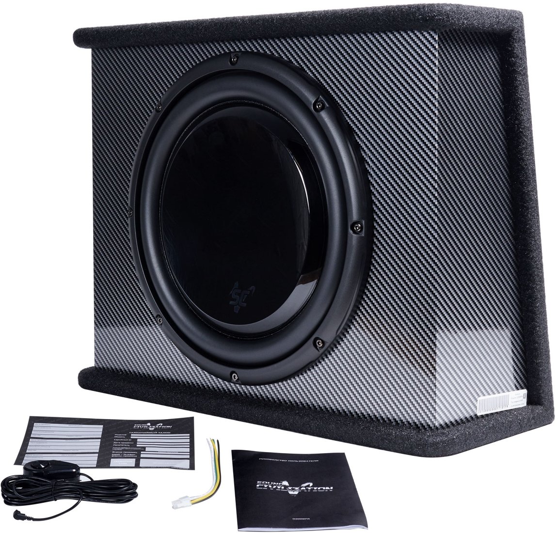 

Корпусной активный сабвуфер KICX Q300BPA