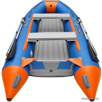Моторная лодка Roger Boat Trofey 3100 (без киля, синий/оранжевый)