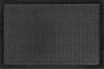 Придверный коврик Qingdao Graceline Кольчуга (43x76, Black-Grey)