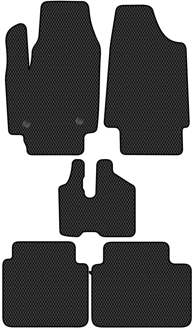 

Комплект ковриков для авто Alicosta Лада 4*4 Легенд I (suv / 212140) 2021 - Н.В. (черный, ромб)