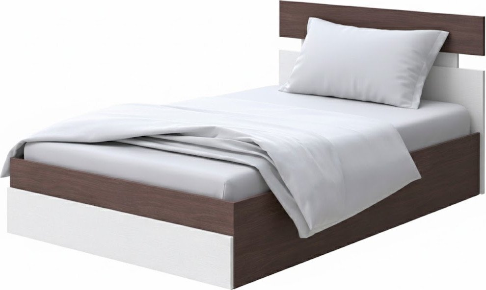 

Кровать PROxSON Milton с ПМ 90x200 (ясень шимо темный/белый)