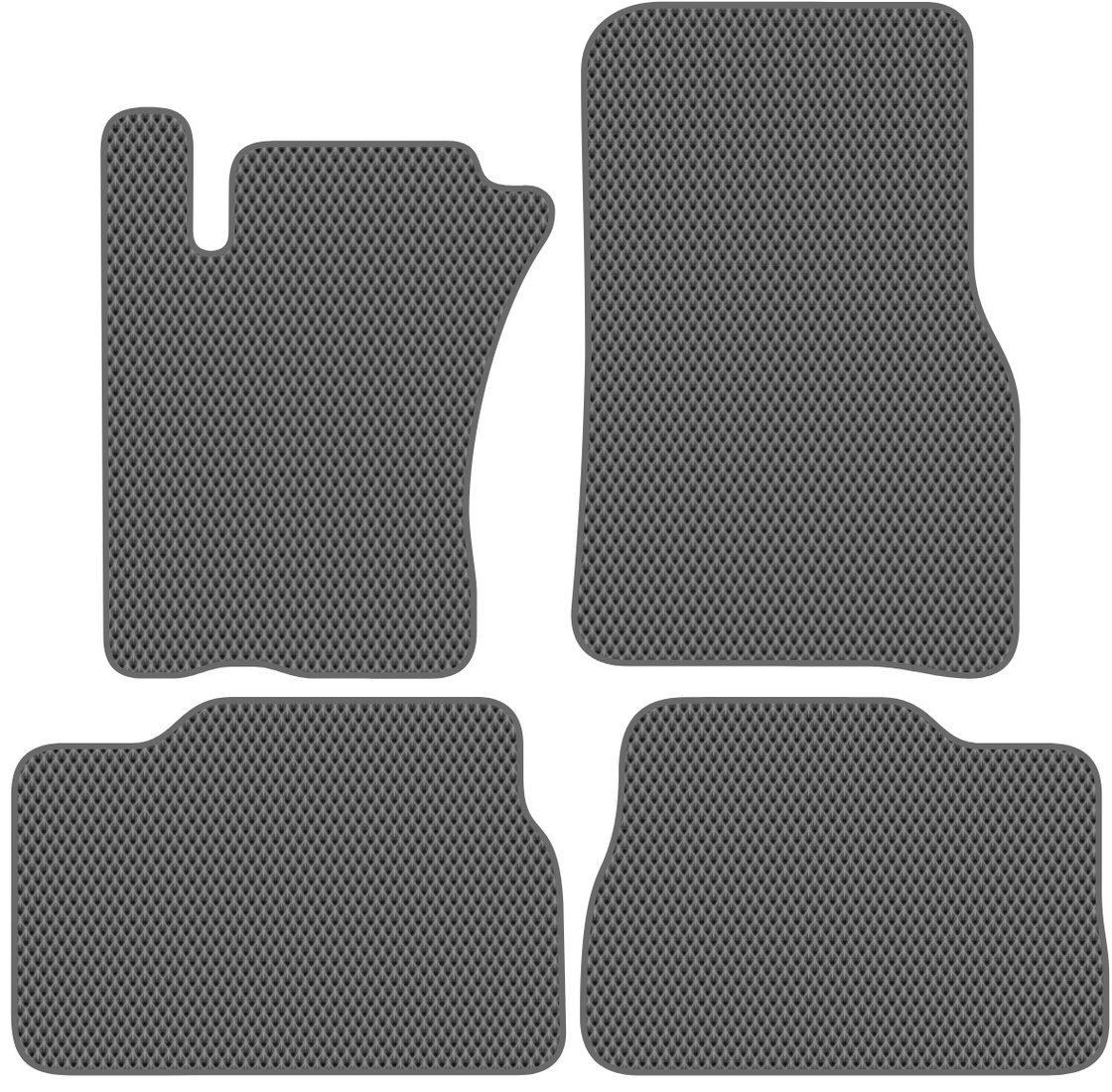 

Комплект ковриков для авто Alicosta Mercedes-Benz M-Class I (suv / W163) 2001 - 2005 (серый, ромб)