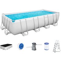 Каркасный бассейн Bestway Power Steel 56670 (488x244x122)