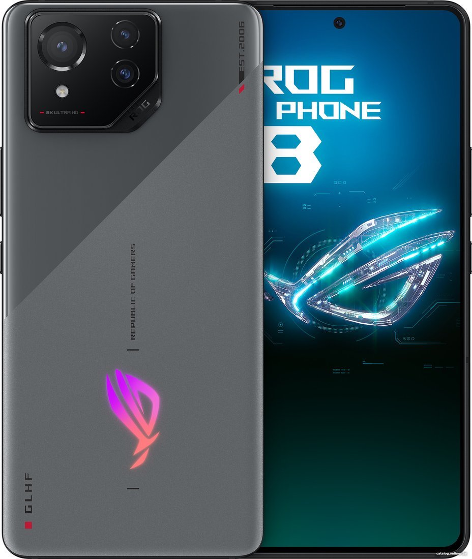 

Телефон ASUS ROG Phone 8 16GB/256GB международная версия (серый)