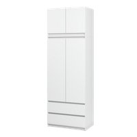 Шкаф распашной Soma ШК-2 80-235 (белый)