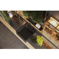 Дозатор для моющего средства Omoikiri OM-05 GM (вороненая сталь)