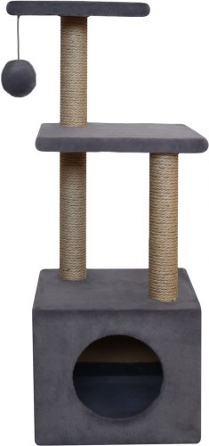 Комплекс Kogtik Венди СД m (серый/джут)