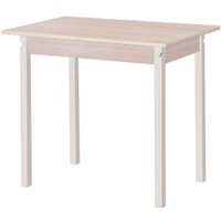 Кухонный стол Элегия ЛДСП ПН Раскладной (ясень шимо светлый, лак снег)