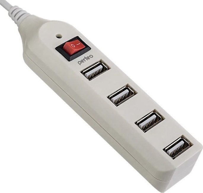 

USB-хаб Perfeo PF-HYD-6001H (белый)