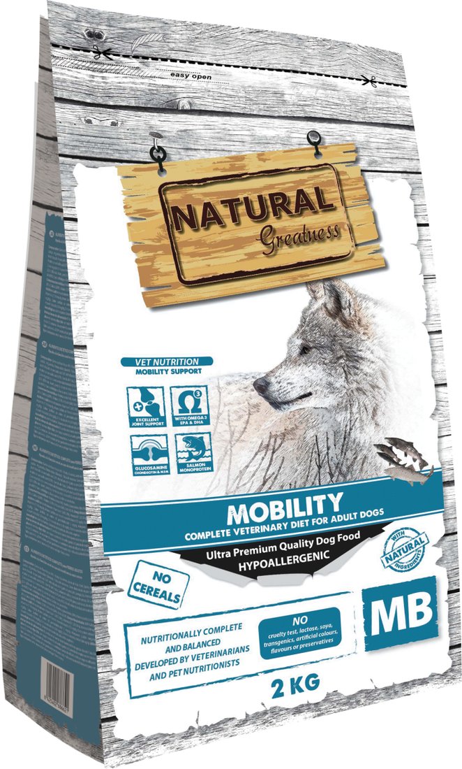 

Сухой корм для собак Natural Greatness Mobility 2 кг