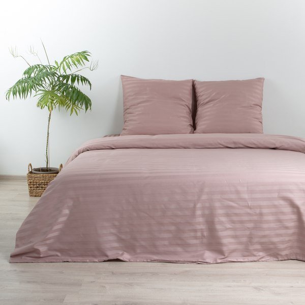 

Постельное белье Samsara Страйп-сатин 2сп 70х70 (пыльная роза)