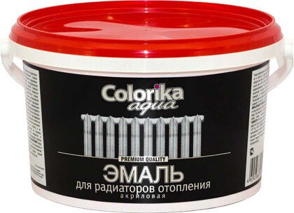 

Эмаль Colorika Aqua для радиаторов 3 кг (белый)