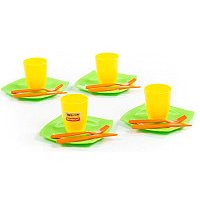 Набор игрушечной посуды Полесье Столовый 40633 в Гродно