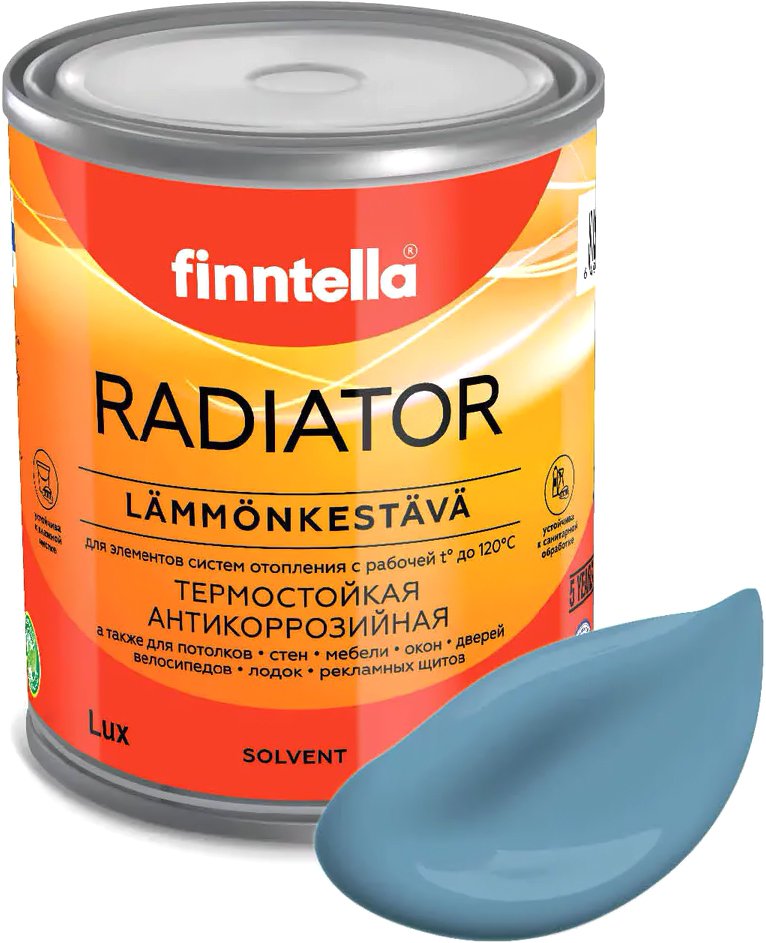 

Краска Finntella Radiator Meri Aalto F-19-1-1-FL014 0.9 л (светло сине-серый)