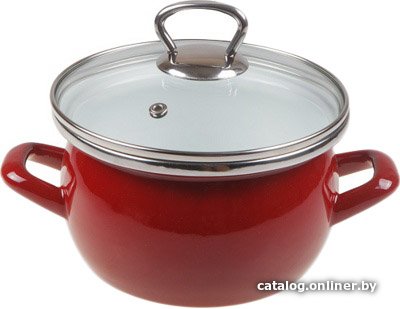 Кастрюля Omelia 1-2415111 (бордовый)