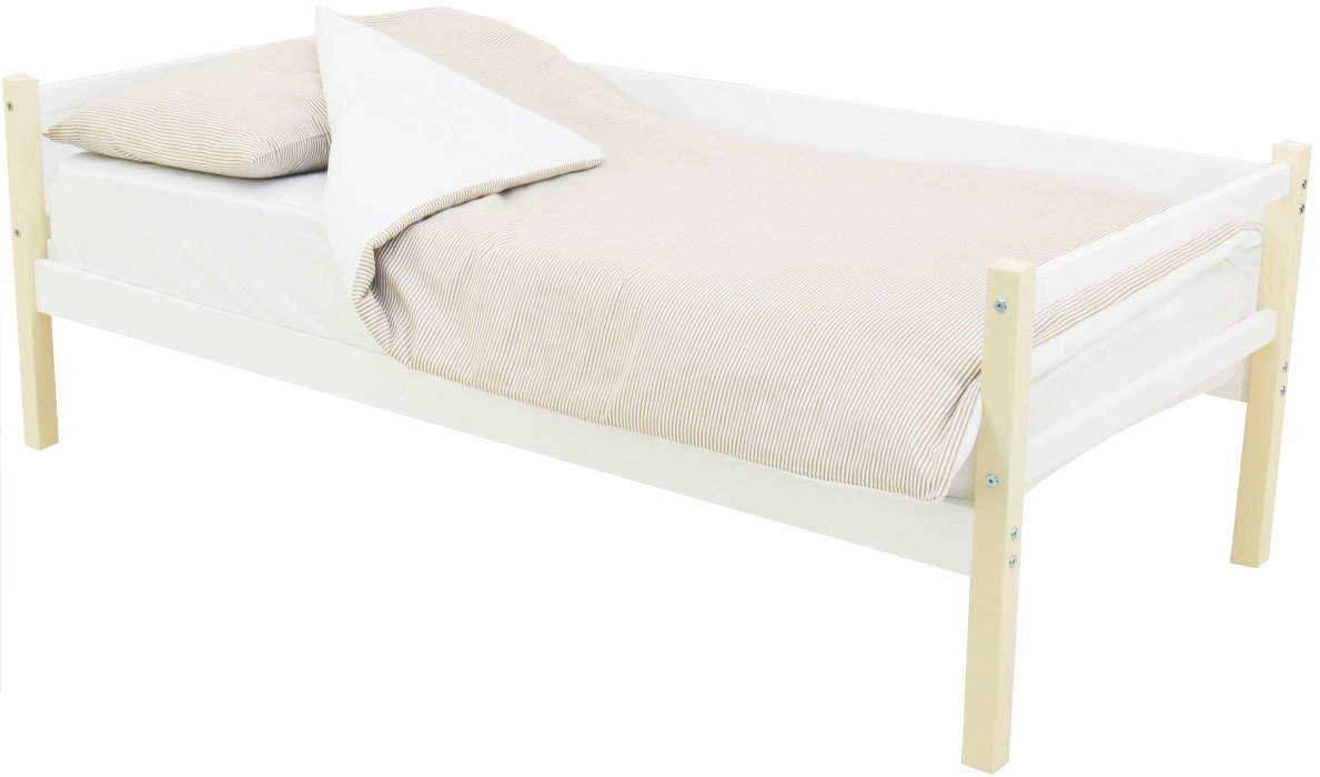 

Кровать Бельмарко Svogen 160x70 (бежевый/белый)