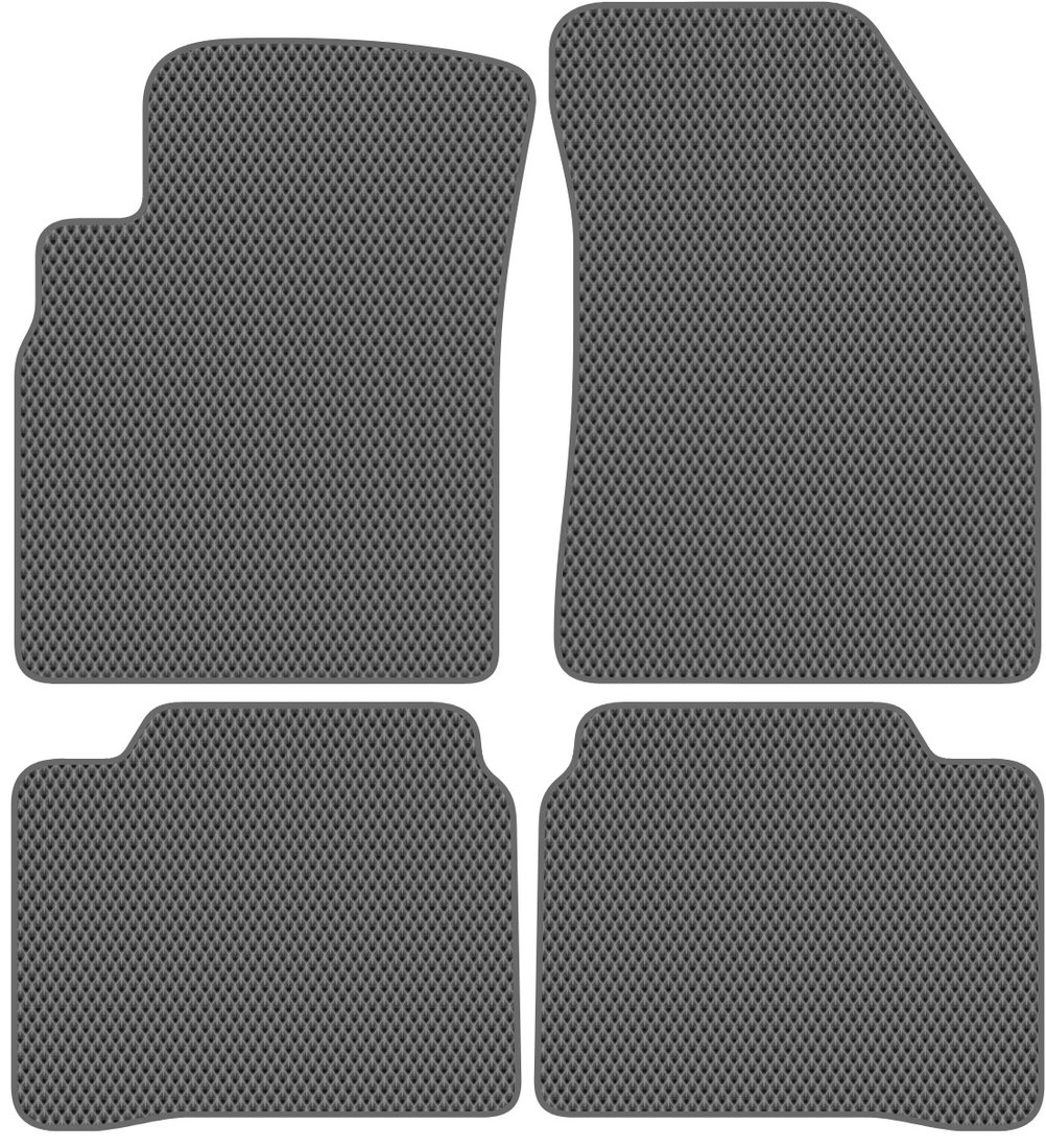 

Комплект ковриков для авто Alicosta Kia Magentis I (седан / EF) 2002 - 2006 (серый, ромб)