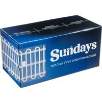 Нагревательный мат Sundays 1050Вт (7м2, с терморегулятором)