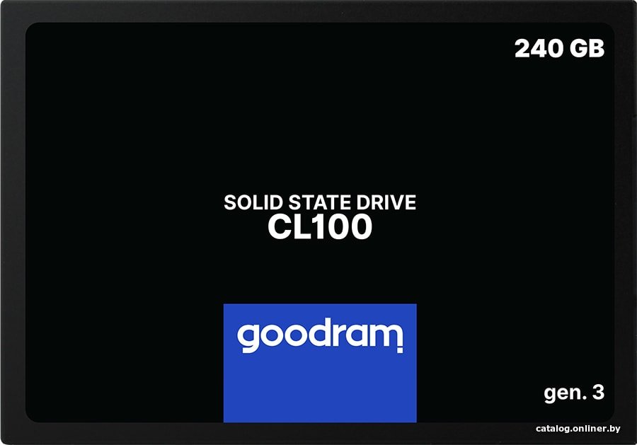 SSD GOODRAM CL100 Gen. 3 240GB SSDPR-CL100-240-G3
