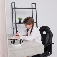 Офисное кресло AksHome Web Eco (черный/серый)