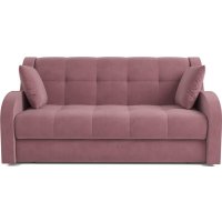 Диван Мебель-АРС Аккордеон Барон НПБ 155x200 (велюр пудра НВ-178/18)