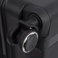 Чемодан-спиннер Francesco Molinary 341-AT309/3-27BLK (черный) в Бресте