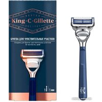 Бритвенный станок Gillette King C. для чувствительных участков