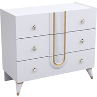 Комод Кастанье Монреаль СП 041-03 (белый)